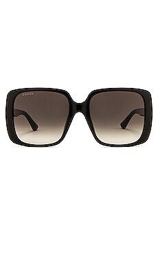 Gucci Logo Square in Shiny Black & Grey Gradient from Revolve.com | Revolve Clothing (Global)