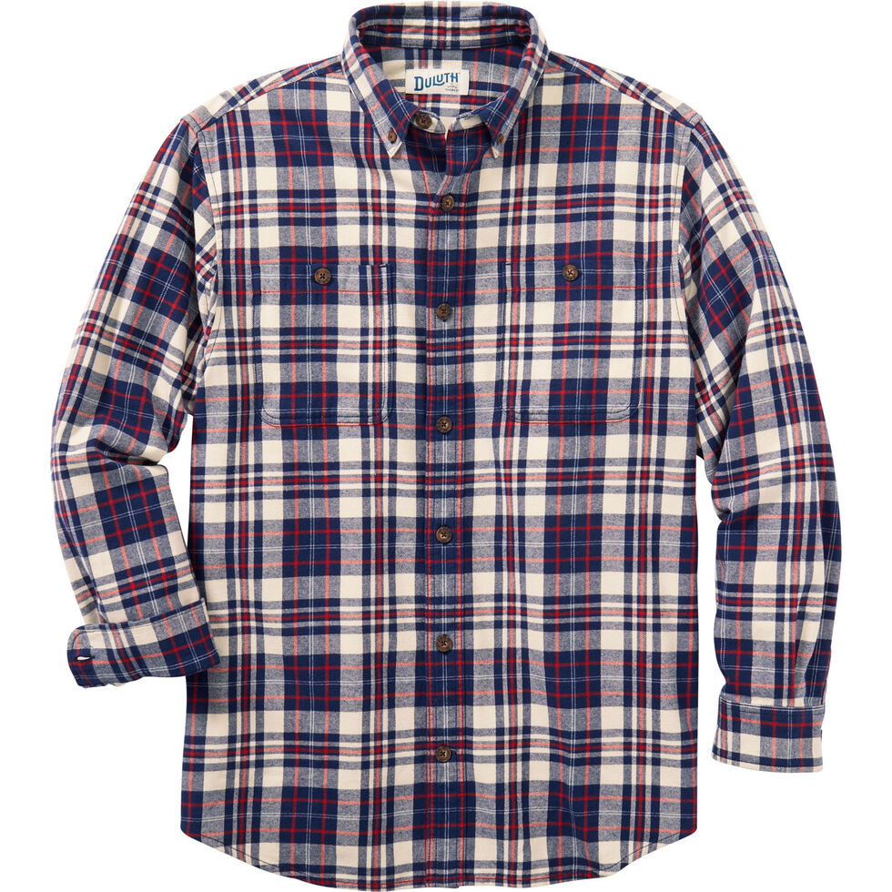 Men's Free Swingin' Flannel Relaxed Fit Shirt | Duluth Trading Company
