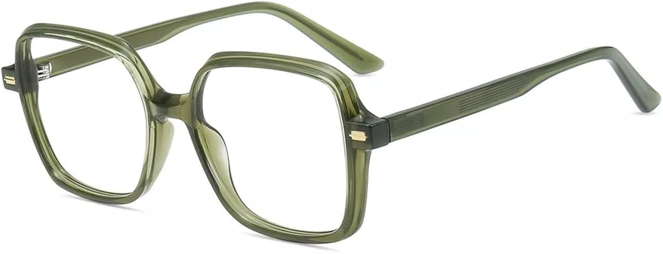 Firmoo Blue Light Blocking Glasses for Women/Men Anti Eyestrain Computer Eyeglasses Square Frame | Amazon (US)