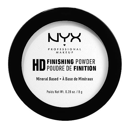 NYX PROFESSIONAL MAKEUP HD Finishing Powder, Pressed Setting Powder - Translucent | Amazon (US)