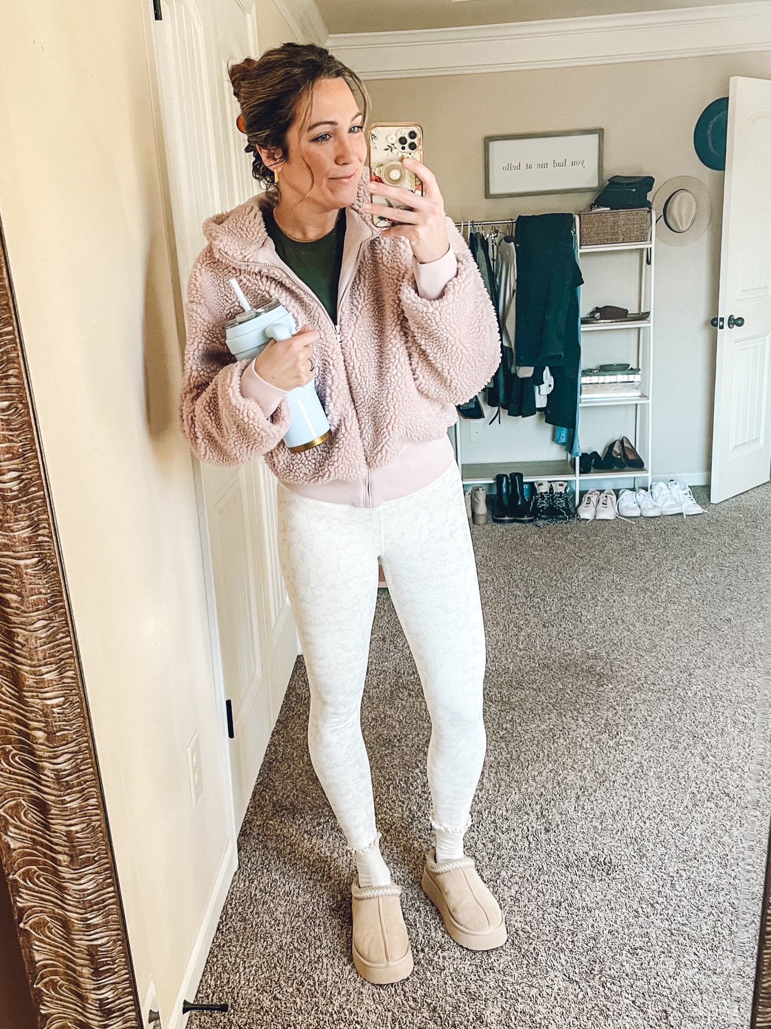 Cozy & Warm Outfit of the day 

The socks come in a 6 pack and would be a great stocking stuffer! Perfect to wear with Uggs! Tank and Leggings fit TTS. The leggings are a favorite to make cute athleisure outfits with but also great for working out - def squat proof! Hoodie is from last year but linked 2 other options at different price points. 

#LTKGiftGuide #LTKfitness #LTKfindsunder50