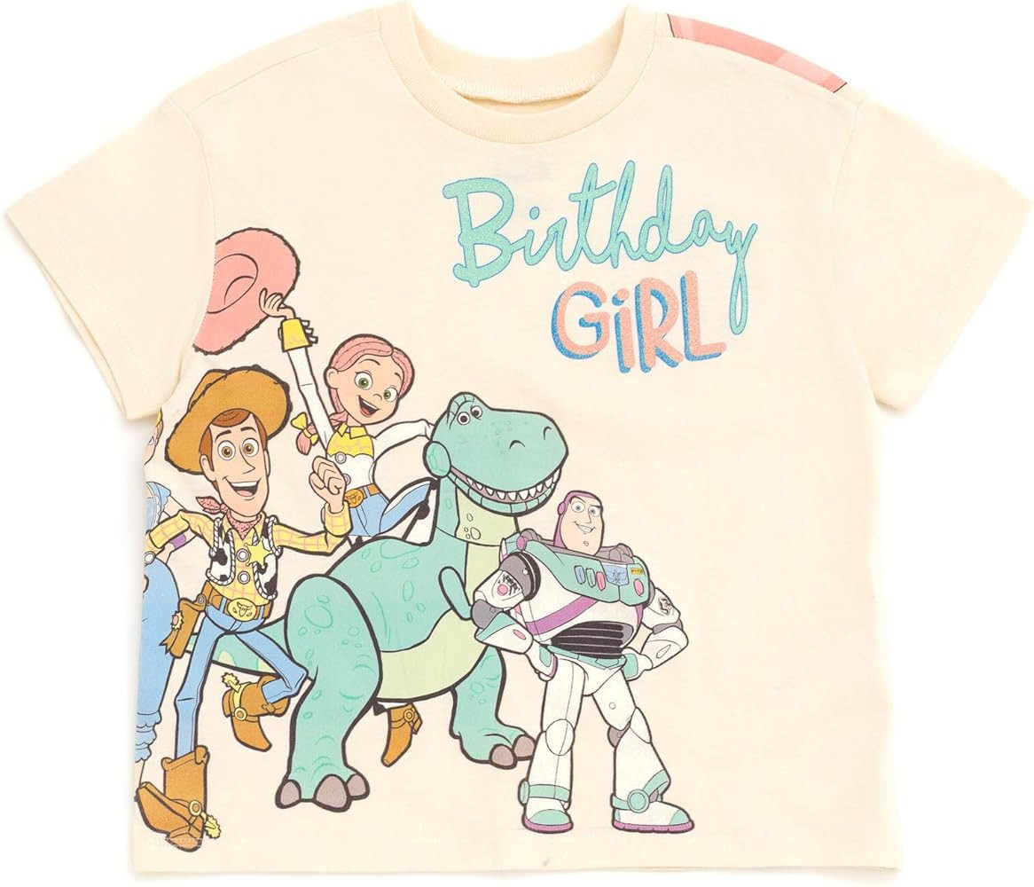 Disney Junior Birthday Girls T-Shirt Toddler to Big Kid Sizes (2T - 14-16) | Amazon (US)