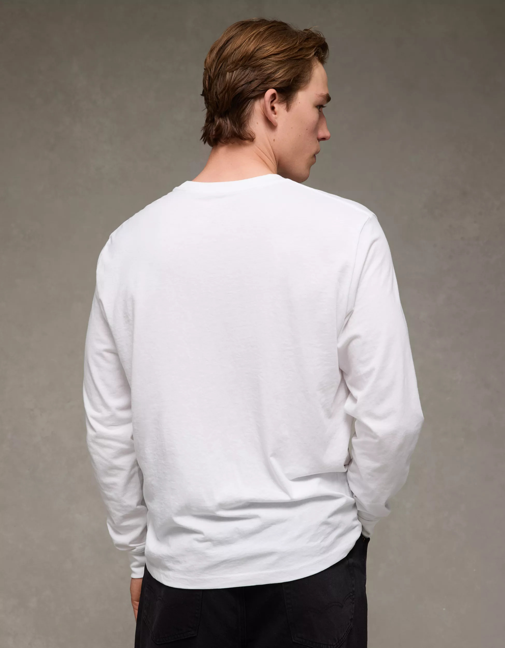 AE Lightweight Icon Long-Sleeve T-Shirt | American Eagle Outfitters (US & CA)