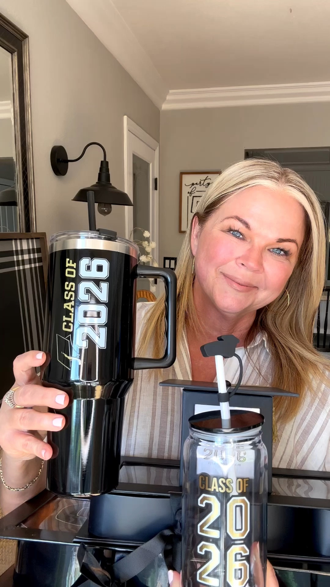 Let’s talk Graduation Gifts🎉🥳🎓  Gifting cash specifically. No more boring envelopes. Grab a fun box, tumbler or container. Add shredded paper, your cash you can also add treats or snacks. Top it off with balloons, florals, ribbons or a gift tag & you are set! Join me for gift ideas for every occasion. 

#LTKSeasonal #LTKstorytime #LTKKids