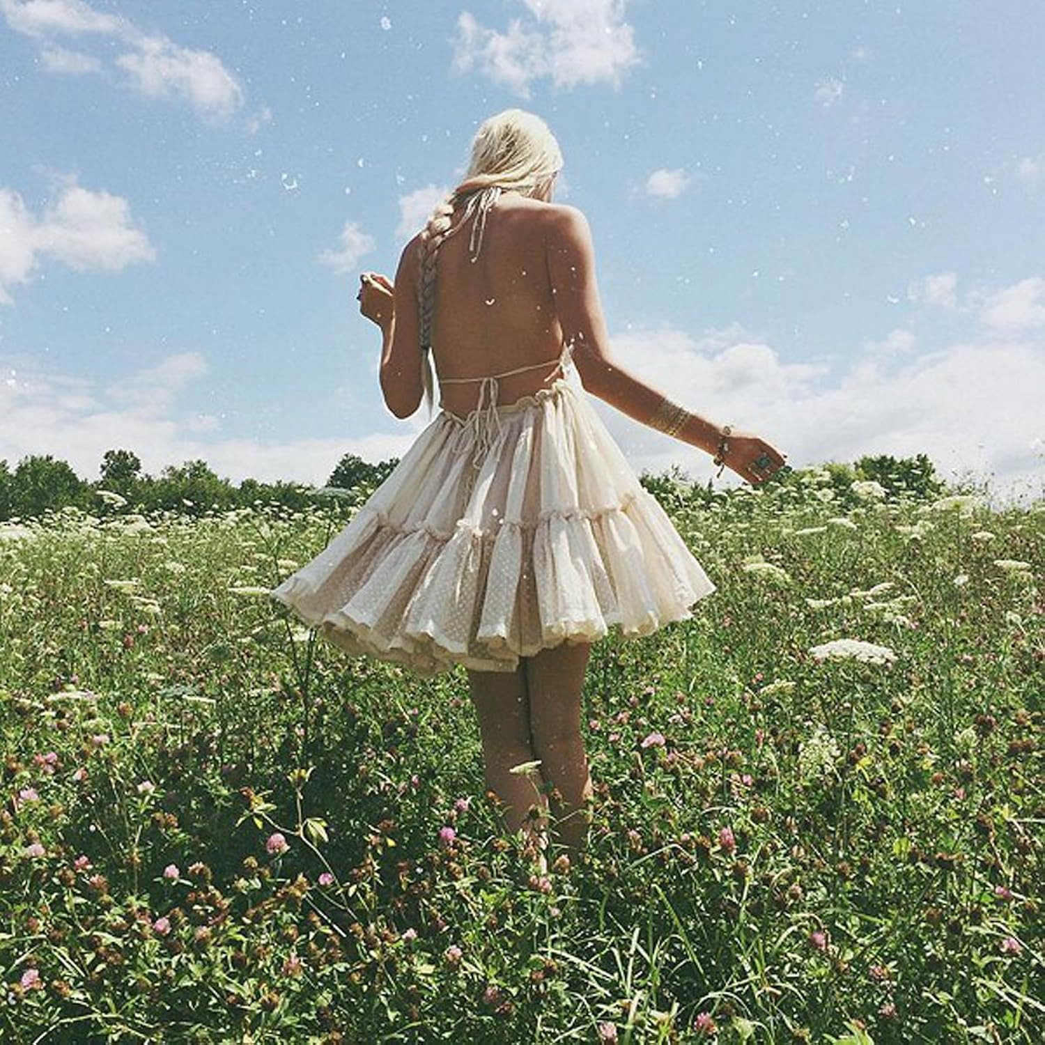 R.Vivimos Womens Summer Halter Deep V Neck Sexy Patchwork Mini Short Dresses | Amazon (US)