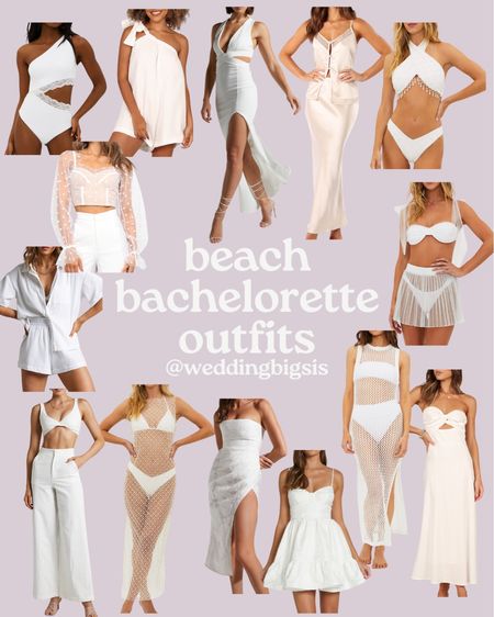 Heading on a beach trip or bachelorette? I’ve got your outfits covered!🌴 Here are some of my current favorite pieces for a vacation! Especially the swimwear *swoons*
I may have to buy a few more summer!



Hi I’m Lauren your wedding big sis! I have always loved shopping and helping friends and followers find outfits for different occasions, but I have a special love for wedding attire, gifts, and decor! Follow along for all things wedding💍 & let me know what you want to see next!💜

Cover photo source: Petals & Pup, all other photos were sourced from websites that are linked on this post (see the stores below)🤍
@petalandpup
@beachriot
@showpo

#weddingoutfits #bachoutfits #bacheloretteoutfits beach bach party, beach outfits, beach wear, white dresses, white swimsuit, white clothing, wedding inspo, wedding outfit

#LTKwedding #LTKSeasonal