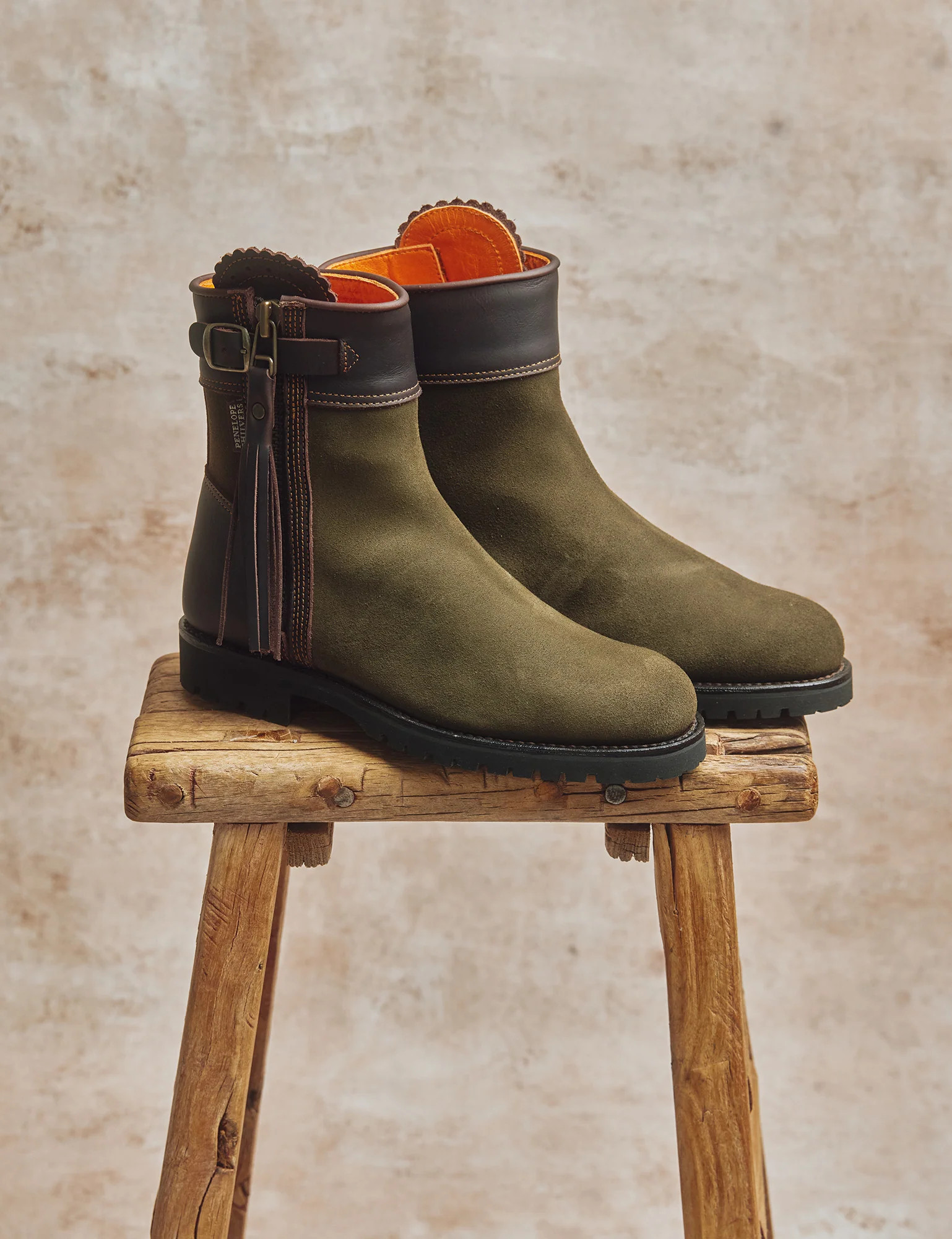 Inclement Cropped Tassel Boot | Penelope Chilvers