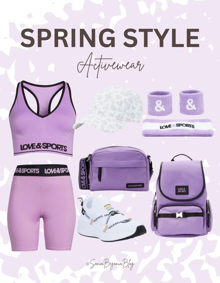 Lavender activewear and purple workout fitness outfits for Spring from Walmart!!! 

#LTKActive #LTKfindsunder100 #LTKsalealert