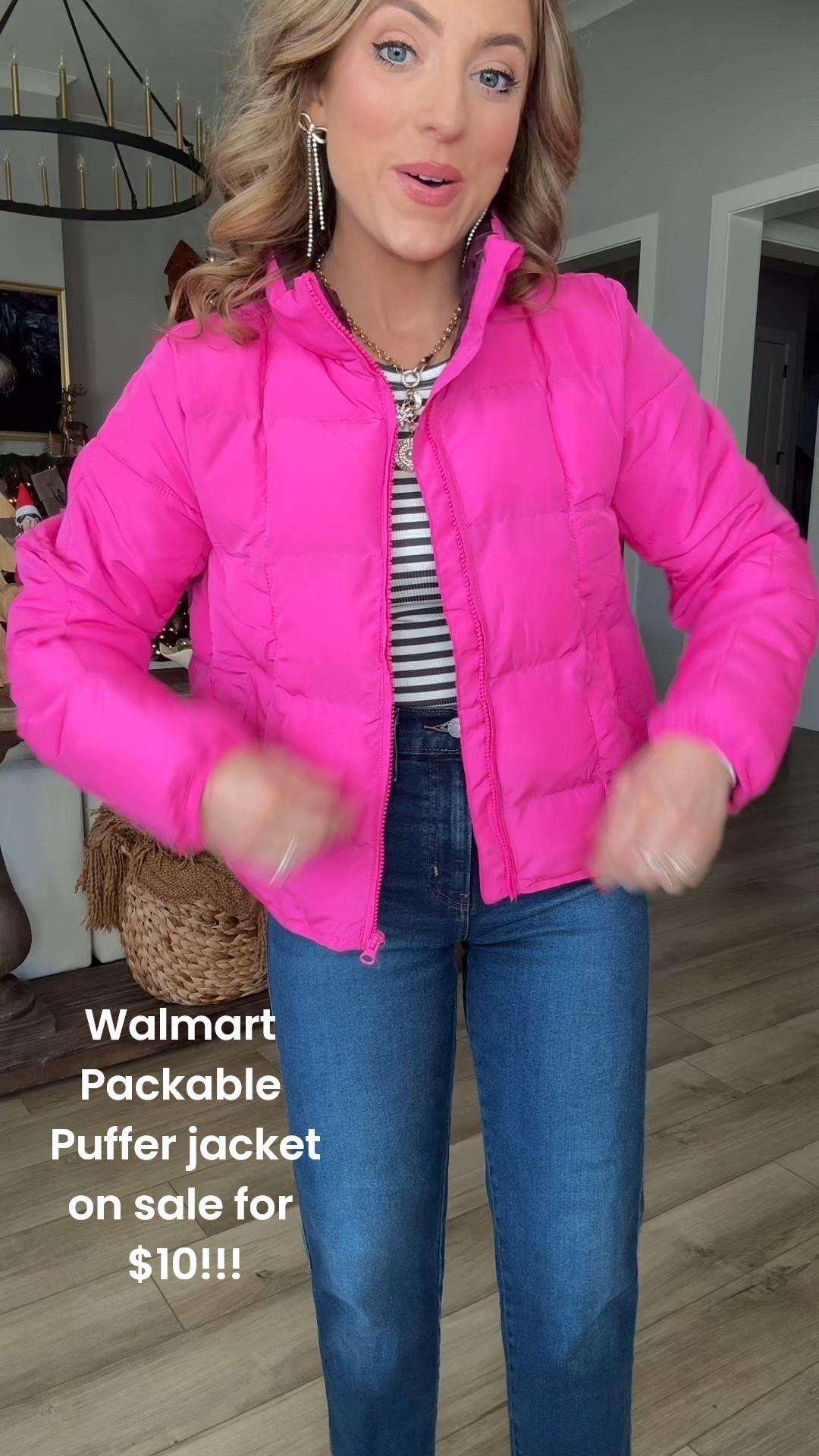 WALMART FASHION ❄️ Packable Puffer Jackets Only $10!

Run, don’t walk — these adorable Walmart packable puffer jackets are on sale for just $10 😱🙌 Cozy, lightweight, and fold up perfectly for travel, school drop-off, winter errands, and everyday layering. They look SO cute styled with leggings, jeans, or athleisure and come in the best colors!

✔️ Only $10
✔️ Packable + lightweight
✔️ Warm, comfy, and perfect for layering
✔️ Walmart fashion new arrival deals
✔️ Four gorgeous colors: black, light blue, cream, and hot pink 💕

These ALWAYS sell out when they hit the $10 price point — linking everything in LTK + stories! Which color are you grabbing?! ❄️✨

⸻


#walmartfashion #walmartfinds #walmartstyle #walmartdeals #pufferjacket #winterfashion #outerwear #affordablefashion #ltkfashion #ltkwalmart #ltkdeals #winterstyle #casualoutfit #travelstyle
