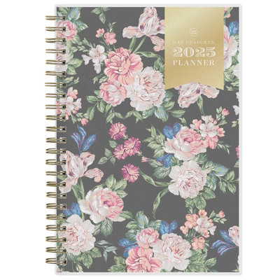 Day Designer 2025 Weekly/Monthly Planner 8.15"x5.91" Wirebound Rose Garden: Adult Agenda, Tabs, Paper, January-December | Target