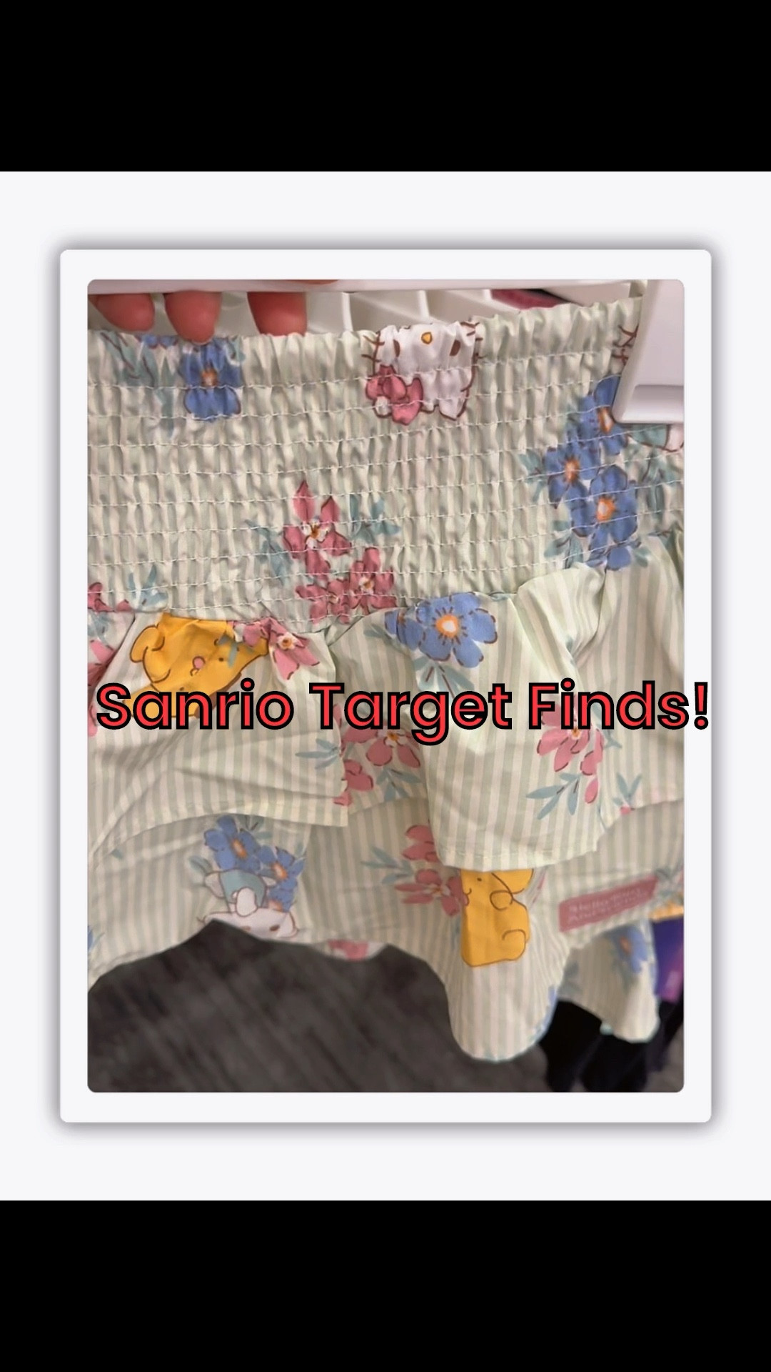 Absolutely obsessed with these Sanrio finds in the kids section @Target .  Want to get them all but in my size 🤣.  

#LTKKids #LTKmomlife