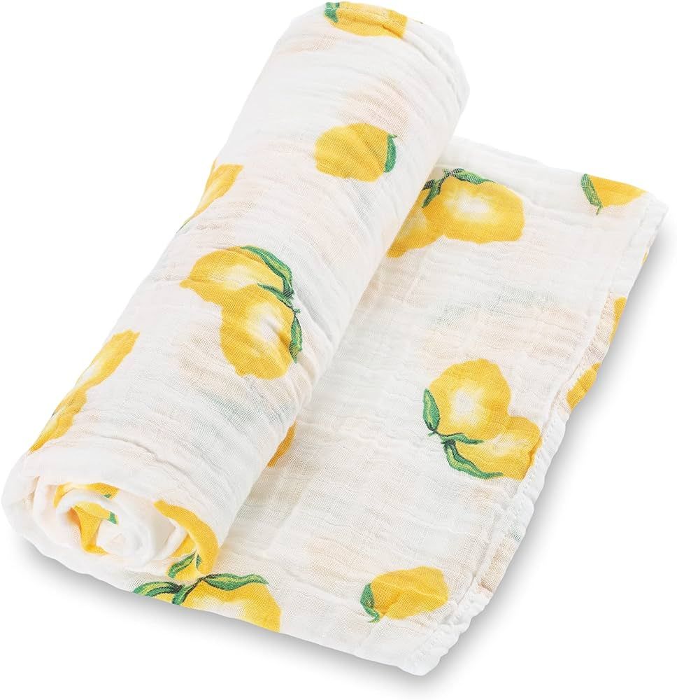 LollyBanks Swaddle Blanket | 100% Muslin Cotton | Newborn and Baby Nursery Essentials for Girls,... | Amazon (US)