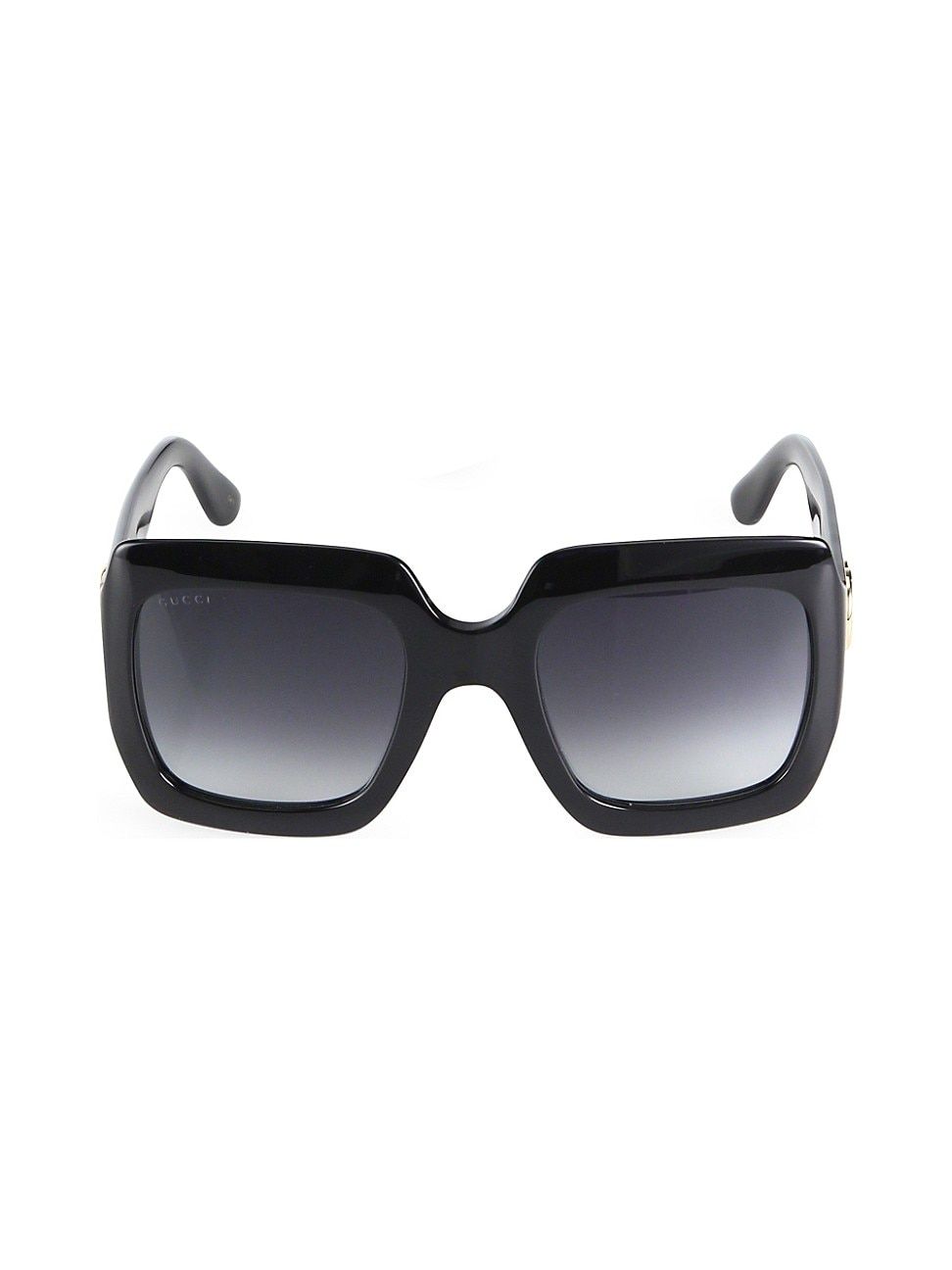 Gucci Women's 54MM Oversized Square Sunglasses - Black | Saks Fifth Avenue