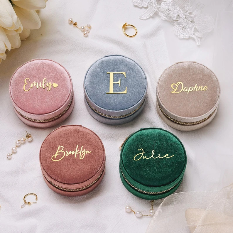 Personalized Jewelry Box Bridesmaid Gifts Wedding Favors - Etsy | Etsy (US)
