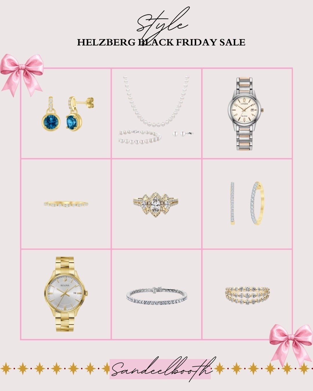 The Helzberg Black Friday Sale is here and the jewelry deals are SO good ✨
If you’ve been looking for lab-created diamond rings, white sapphire earrings, or freshwater cultured pearl necklaces, this is the moment to grab them.

These timeless, high-quality pieces make the best holiday gifts — classic, affordable, and truly beautiful in person.
I rounded up my favorite Helzberg Black Friday jewelry picks below!

Tap to shop the lab-created diamonds, white sapphires, pearls, and watches I’m loving this year.
#HelzbergDiamonds #BlackFridayJewelry #LabCreatedDiamonds #PearlNecklace #WhiteSapphire




#LTKWorkwear #LTKGiftGuide #LTKWedding
