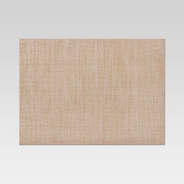 Textilene Woven Metallic Placemat Gold - Threshold | Target