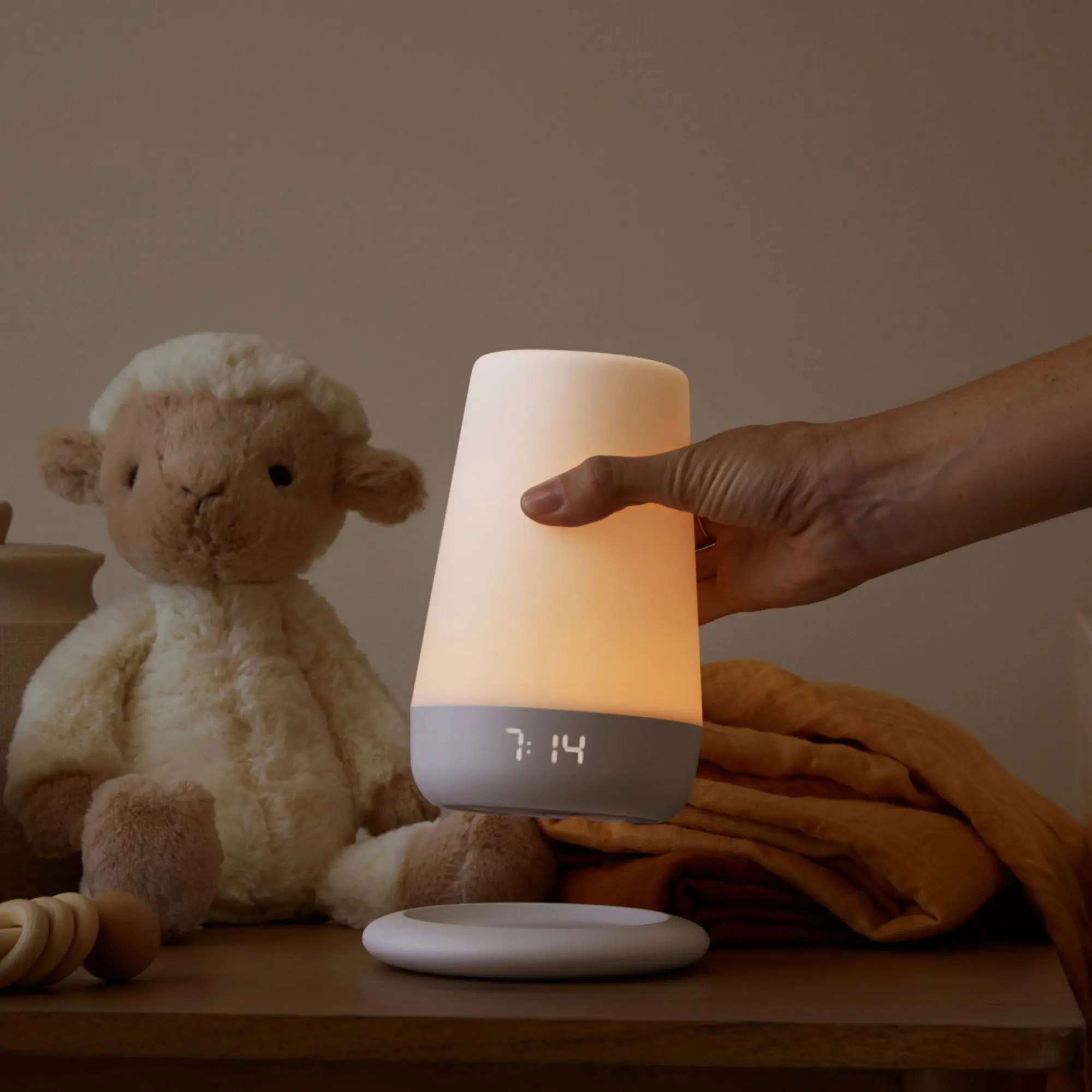 Hatch Rest+ 2nd gen - Portable backup-battery powered, Night Light, Sound Machine, and Time-to-Ri... | Hatch