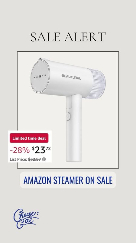 Amazon sale alert! I take this steamer every time we travel! 

#LTKsalealert #LTKtravel