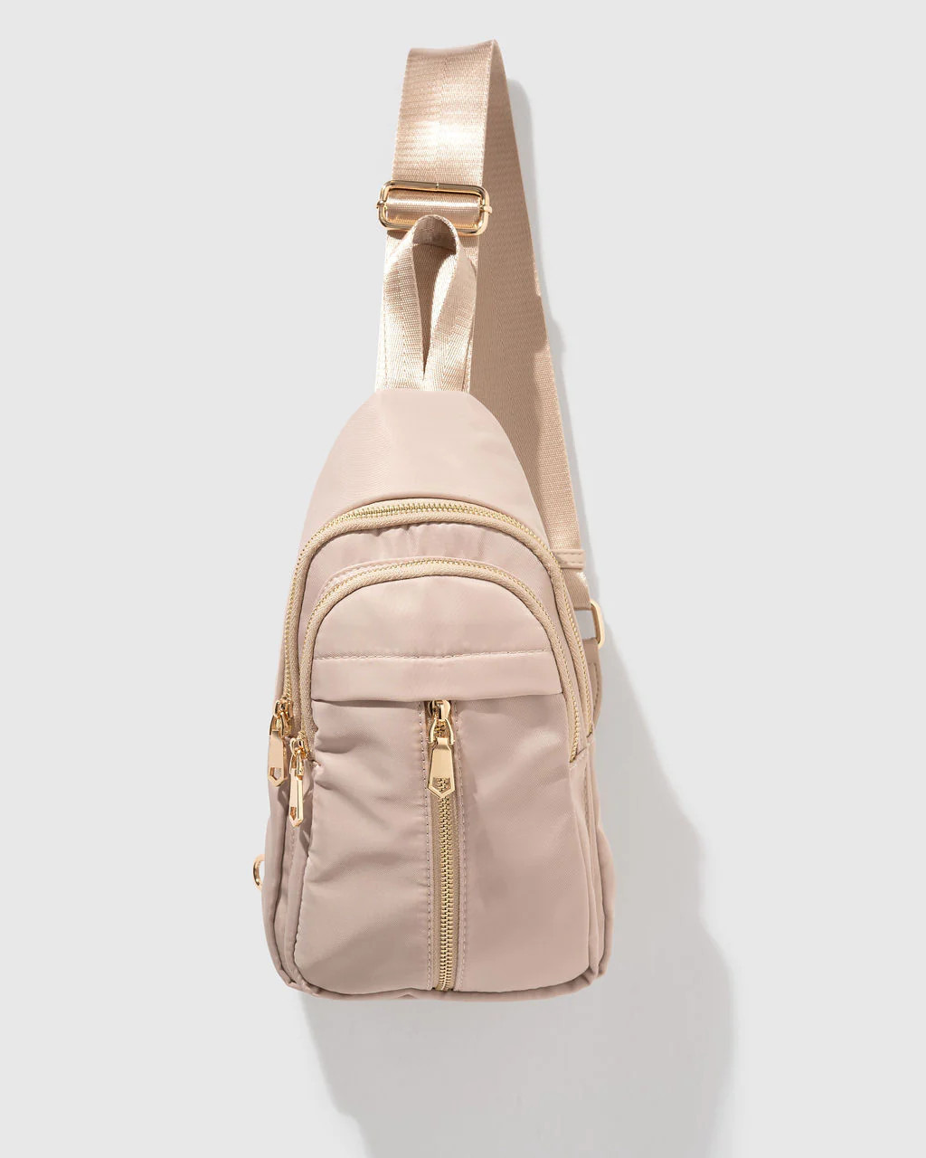 Wagner Nylon Sling Backpack - Beige | VICI