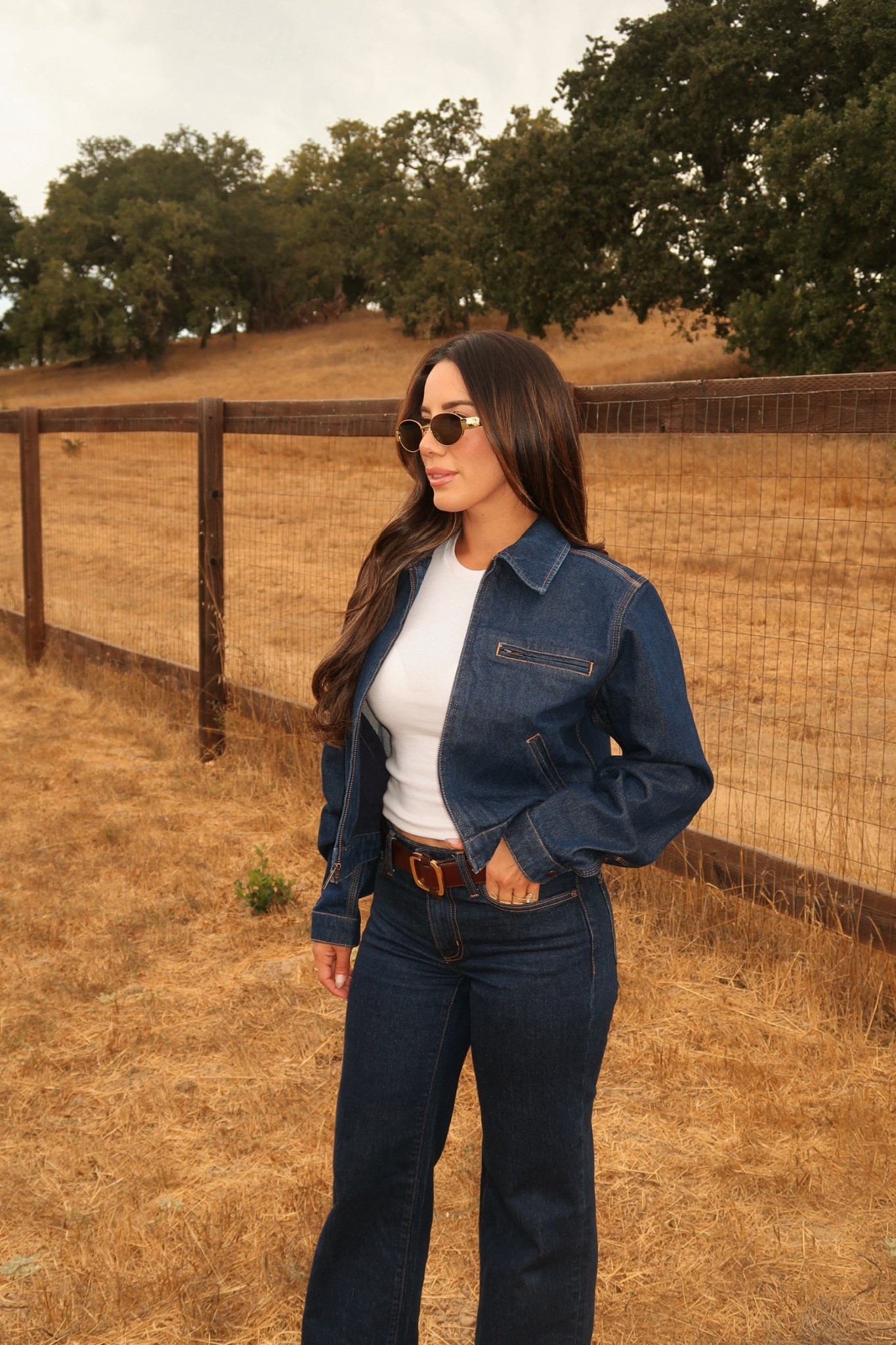 Love this denim on denim look 🤎

#LTKPetite