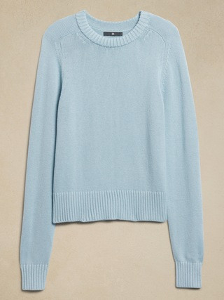 Demi Cotton-Silk Sweater | Banana Republic (US)