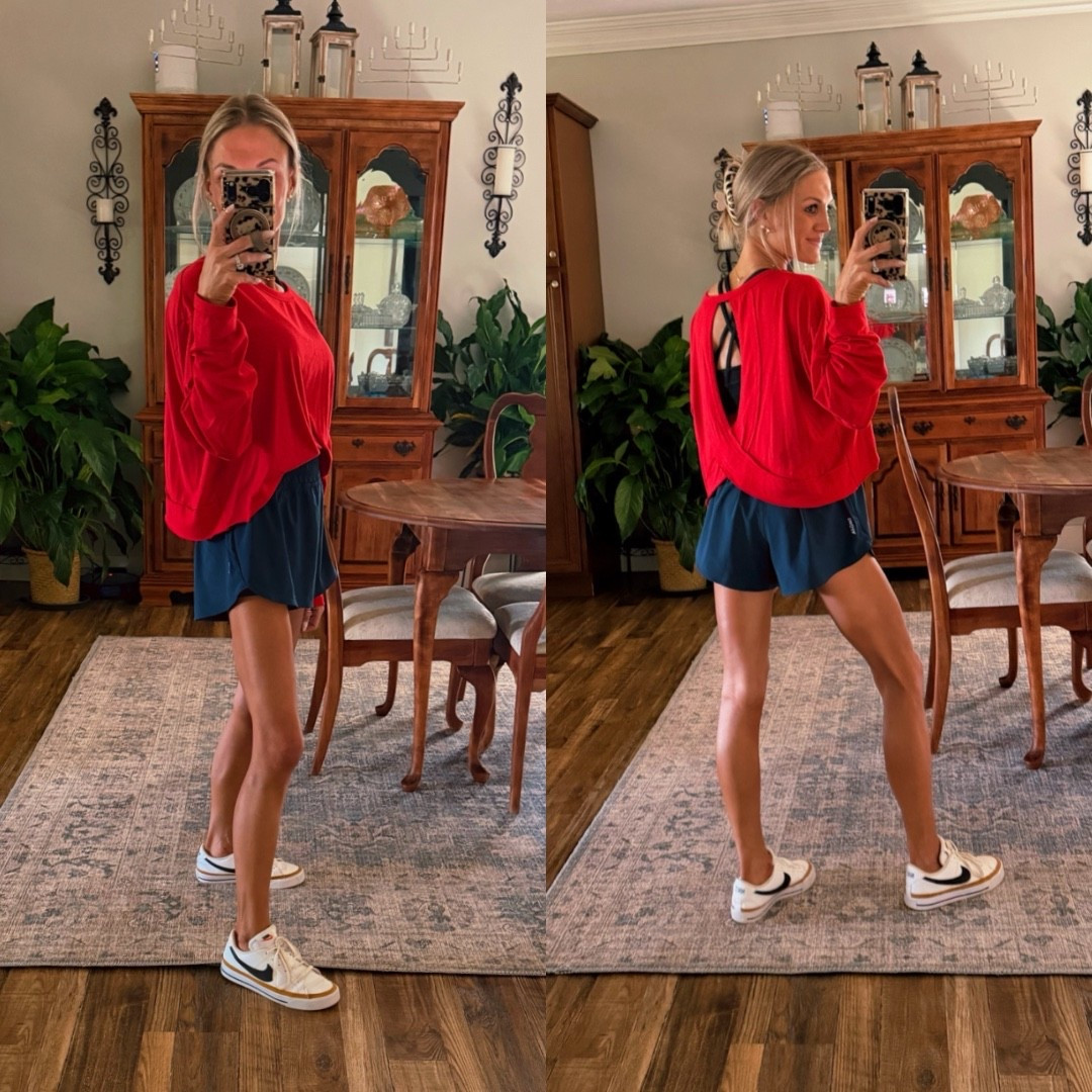 Mom on the go “athletic fit” when it’s warm out but still a tad chilly especially in the evenings and you want long sleeves @Nike US @amazonfindsandfashion 

#LTKootd #LTKmomlife #LTKgrwm
