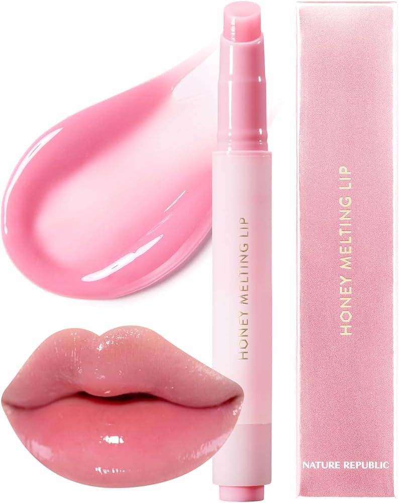 Nature Republic HONEY MELTING LIP PLUMPING (11 PINK) SOFT LIP STICK, Tint & Plump,Lip Gloss,gloss... | Amazon (US)