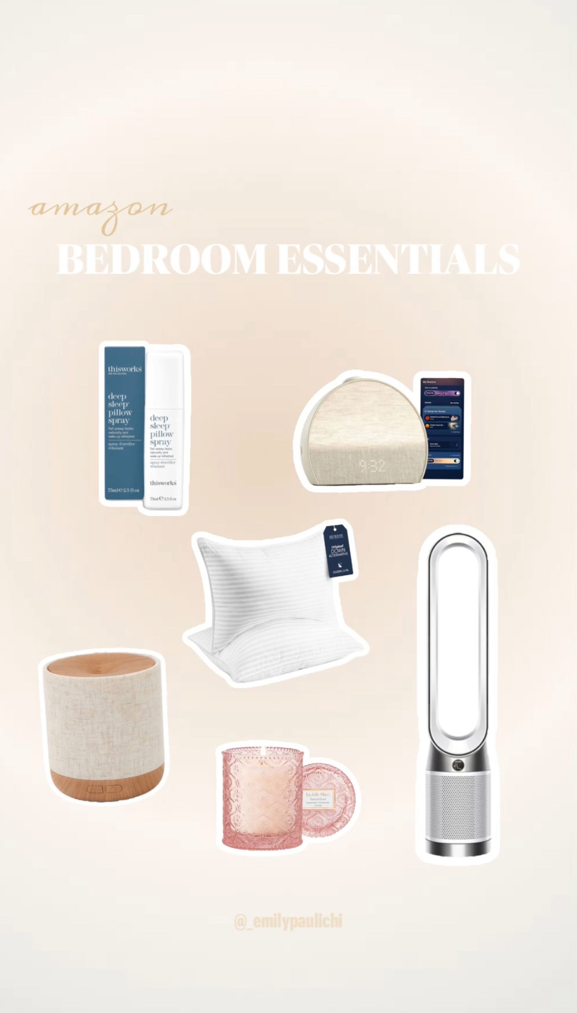 bedroom essentials💤🌙 

#LTKHome #LTKGiftGuide