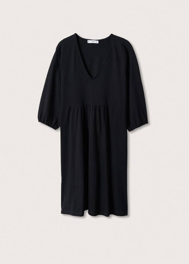 Cotton oversized dress | MANGO (US)