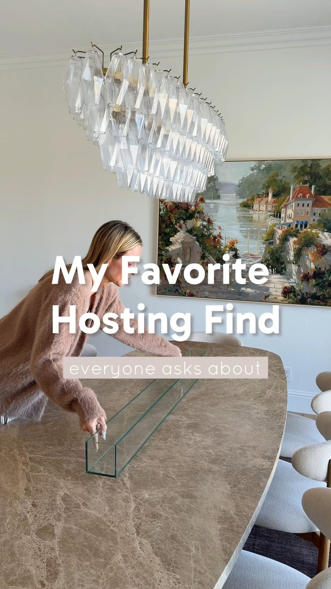 This pearled candle san lets you create a custom candle centerpiece using any bowl, vase, or decorative dish you already own. It’s one of my favorite summer hosting finds because you can style it for every season, dinner party, or holiday table without buying a new centerpiece every time. 

 #LTKHome