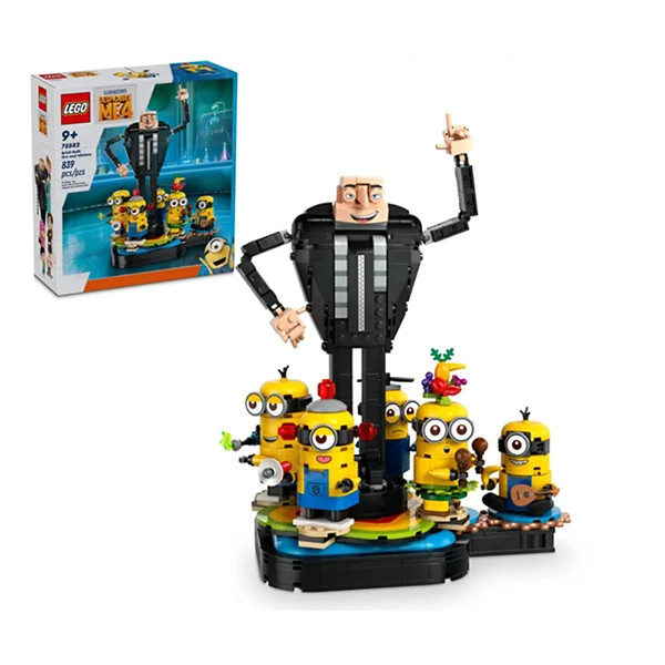 LEGO Brick-Built Gru and Minions 75582 Building Set | Scheels