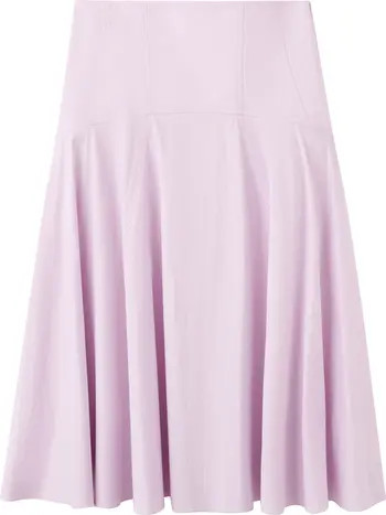 MANGO Starring Hailey Bieber Kasha Midi Skirt | Nordstrom | Nordstrom