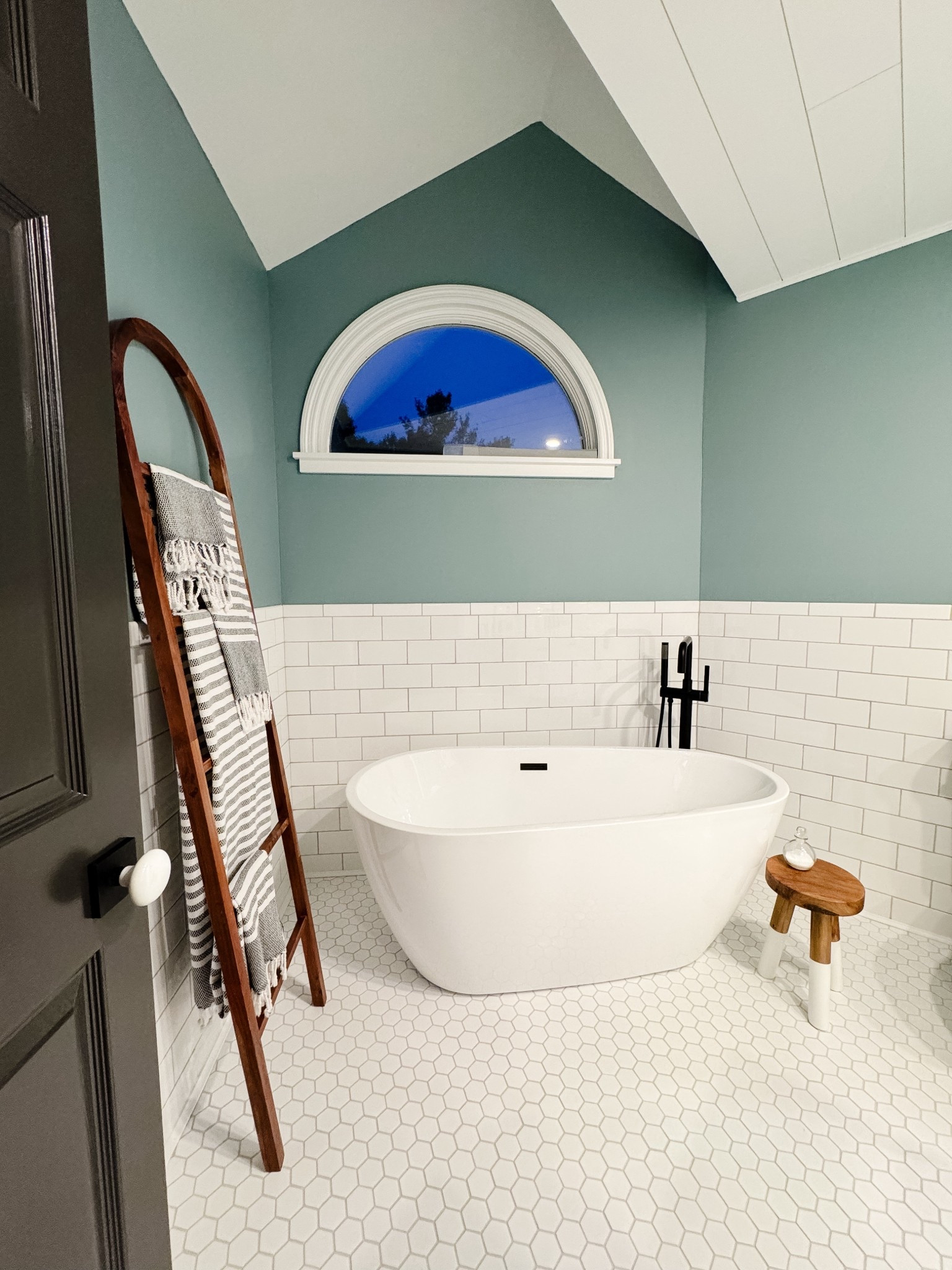 COME ON IN: Sharing some bathroom deets with you! Freestanding tub, wood accents and the faucet- all here 👇🏼

#LTKmorningroutine #LTKHome #LTKselfcare