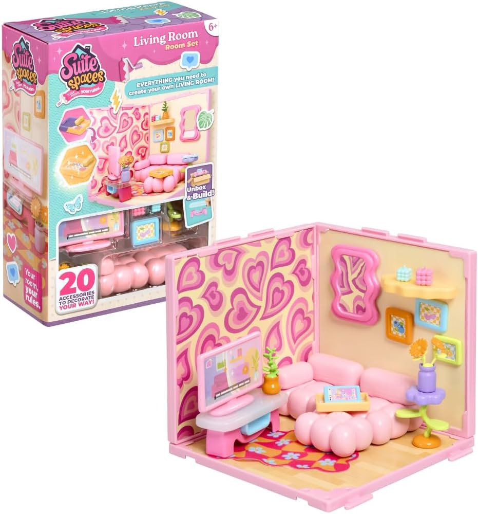 Goliath Suite Spaces - Living Room Set | Your Room, Your Rules! Contains 20 Lounge Themed Accesso... | Amazon (UK)