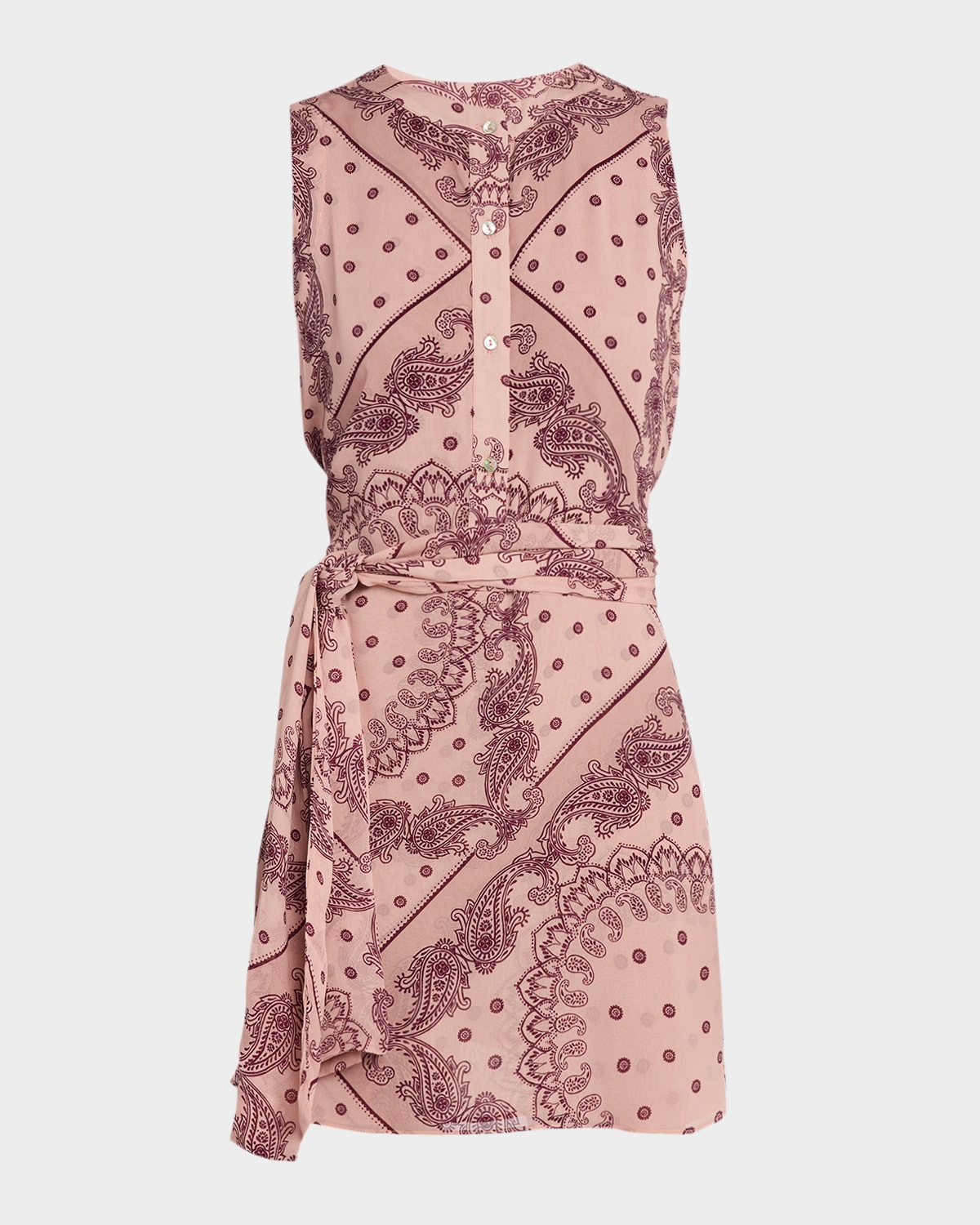 Clover Bandana Mini Dress | Neiman Marcus