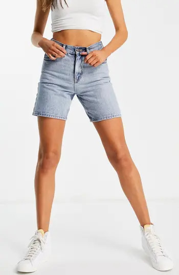 Topshop Women's Editor Bermuda Denim Shorts | Nordstrom | Nordstrom