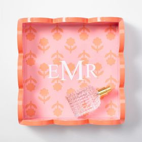 Scalloped Lacquer Mini Tray | Mark and Graham