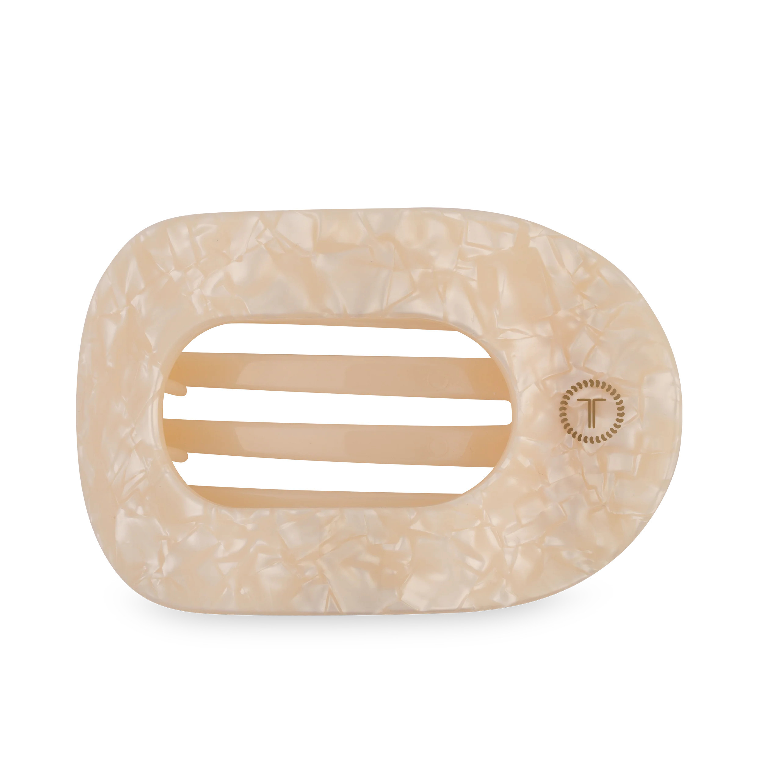 TELETIES - Flat Round Hair Clip | Large | Soft Surf | Southern Roots Clothing Co.