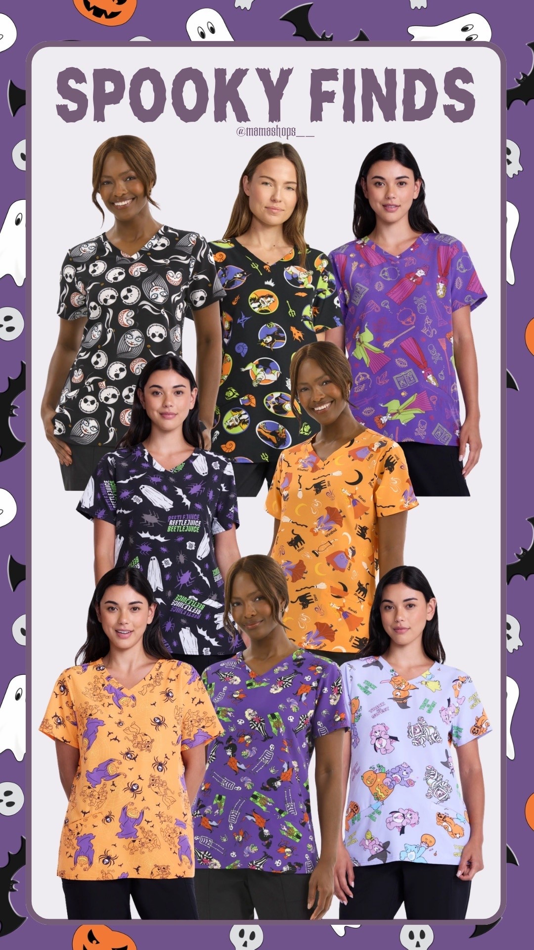 Walmart finds, New fun character scrub tops for Halloween !🎃👻

Go check them out now 🔗✨

#LTKWorkwear #LTKdayinmylife #LTKSeasonal