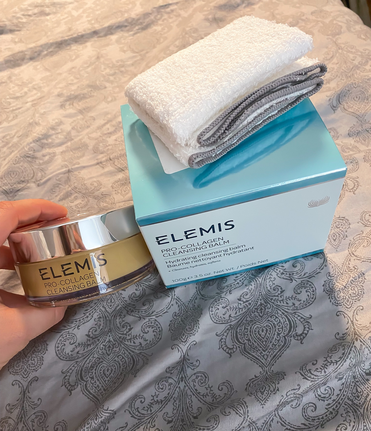 Elemis skin care. Added to my skin care routine! Comes with this super soft rag for your skin as well  

#LTKfindsunder100 #LTKMostLoved #LTKbeauty