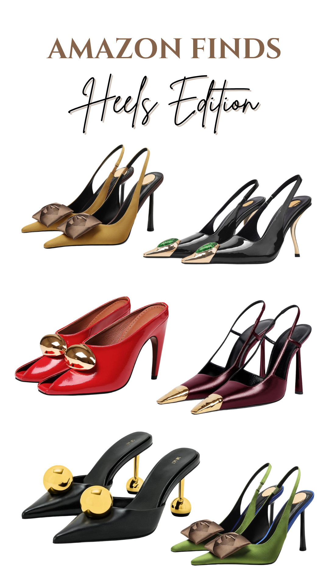 Designer-inspired heels from Amazon you NEED to see 👠✨


#AmazonFashion #AffordableHeels #DesignerInspiredStyle #LTKUnder100 #HeelsStyle #FashionMustHaves #TrendingNow #AmazonStyle #ChicOutfits #WardrobeStaples #LTKLooks 

 #LTKActive #LTKU