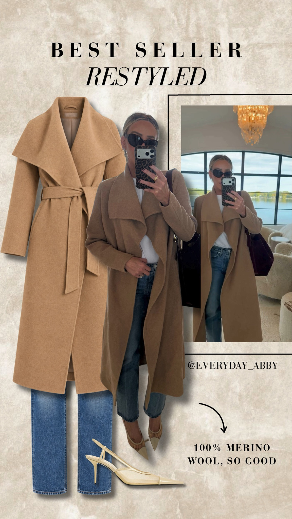The wool coat that you will wear for years!! 🍂