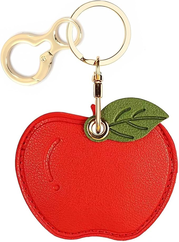 PU Leather Keychain Holder Protective Case Compatible with AirTag | Amazon (US)