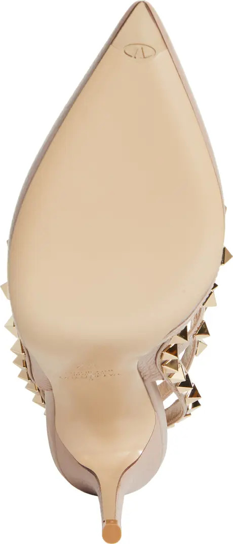 Rockstud Ankle Strap Pump (Women) | Nordstrom