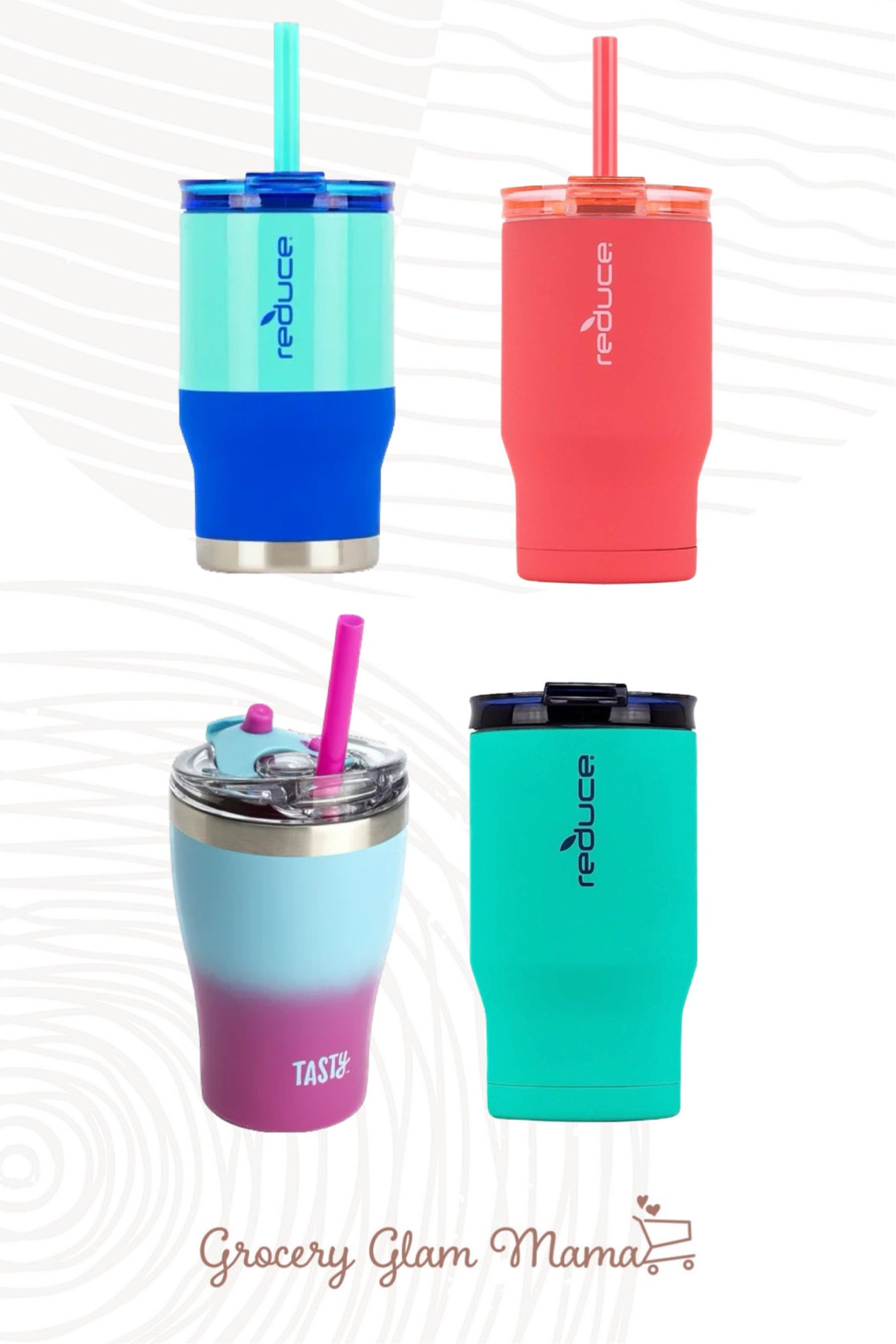 Reduce Cold1 Vacuum Insulated Stainless Steel Mug with Lid & Straw - Mild  Mint - Shop Cups & Tumblers at H-E-B