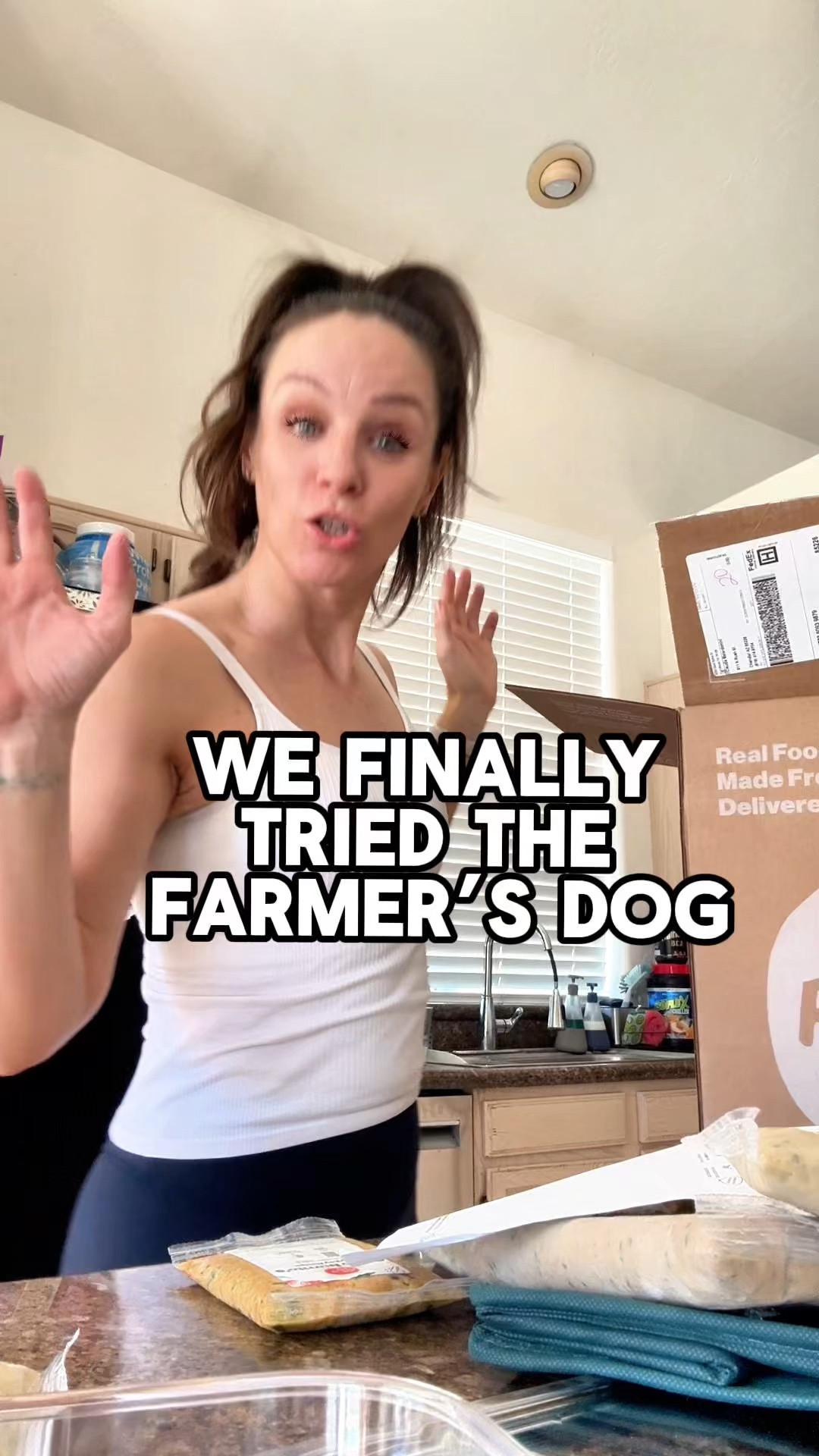 Our first box of The Farmers Dog arrived! #thefarmersdog #dogfood #dogs

#LTKdayinmylife