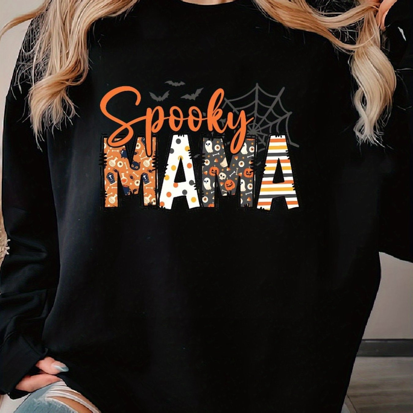 Spooky Mama Retro Halloween Mother   Gift - Temu | Temu Affiliate Program