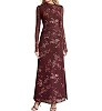 HTZMO Long Sleeve Fall Wedding Guest Bodycon Floral Maxi Dress for Women | Amazon (US)