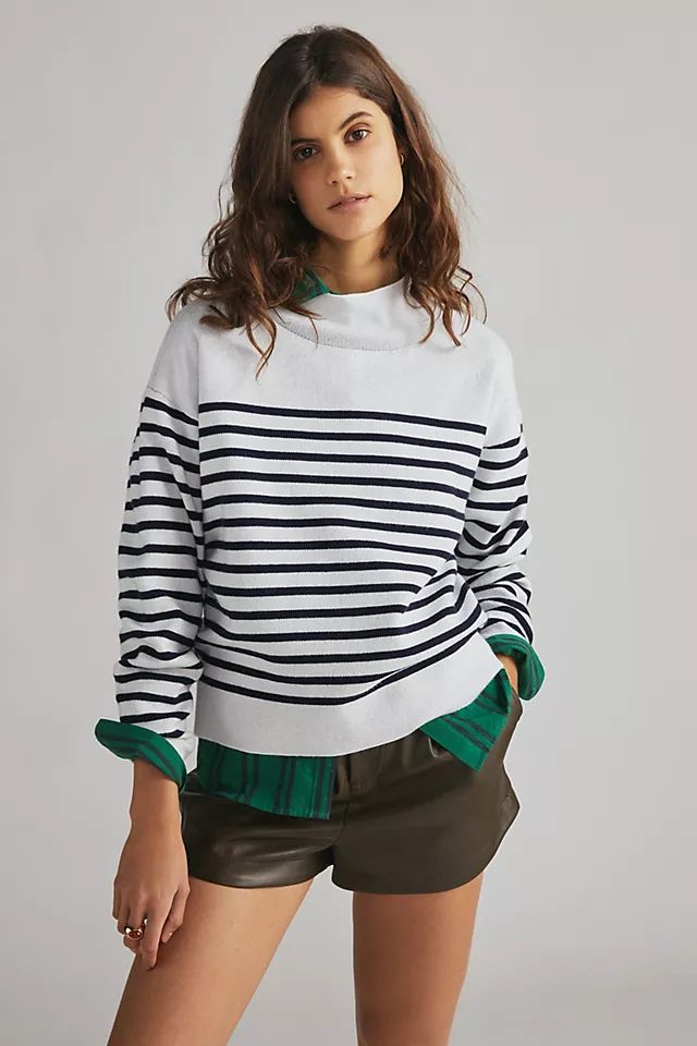 Maeve Carys Mock Neck Sweater | Anthropologie (US)