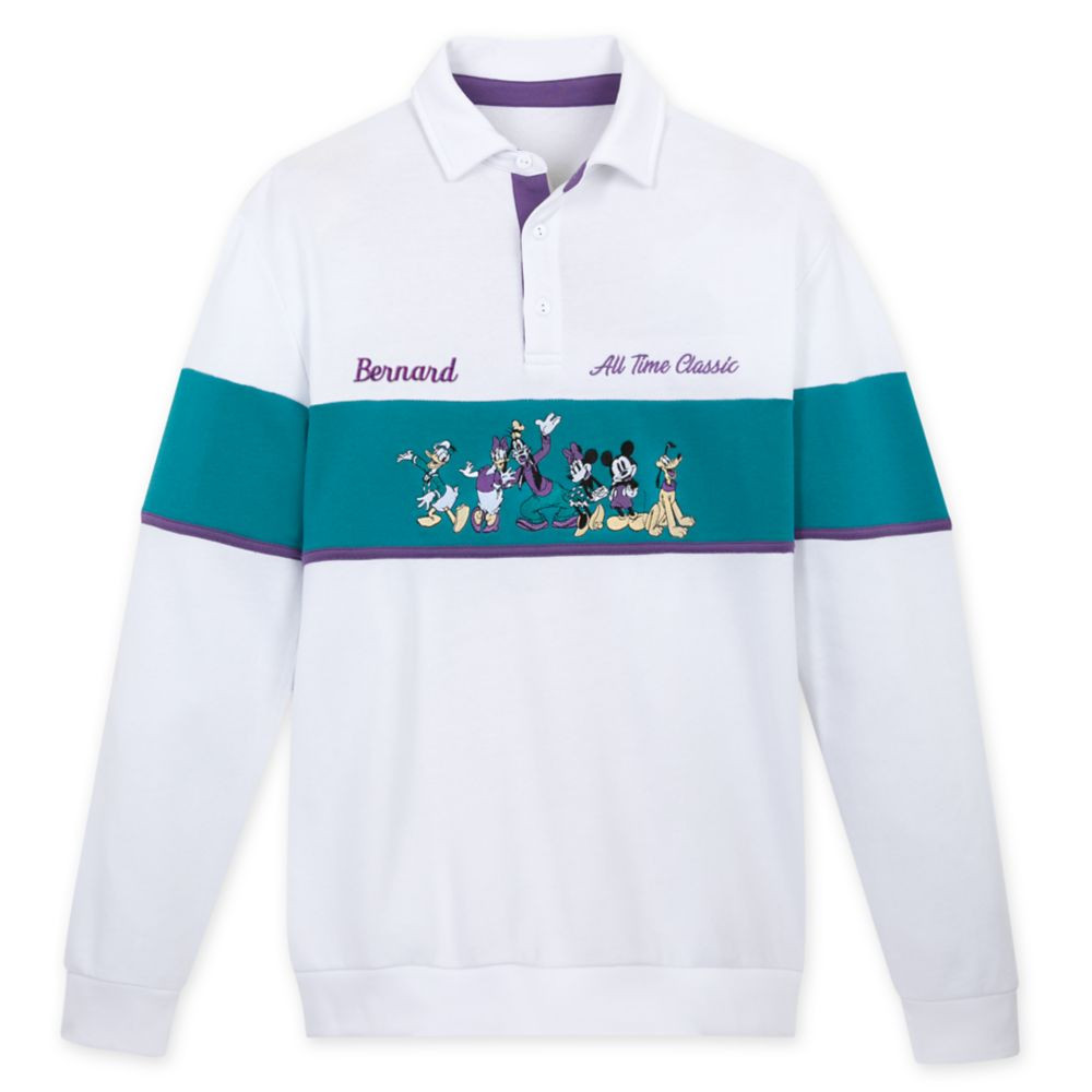 Mickey Mouse and Friends Henley Pullover for Adults – Exclusive | Disney Store